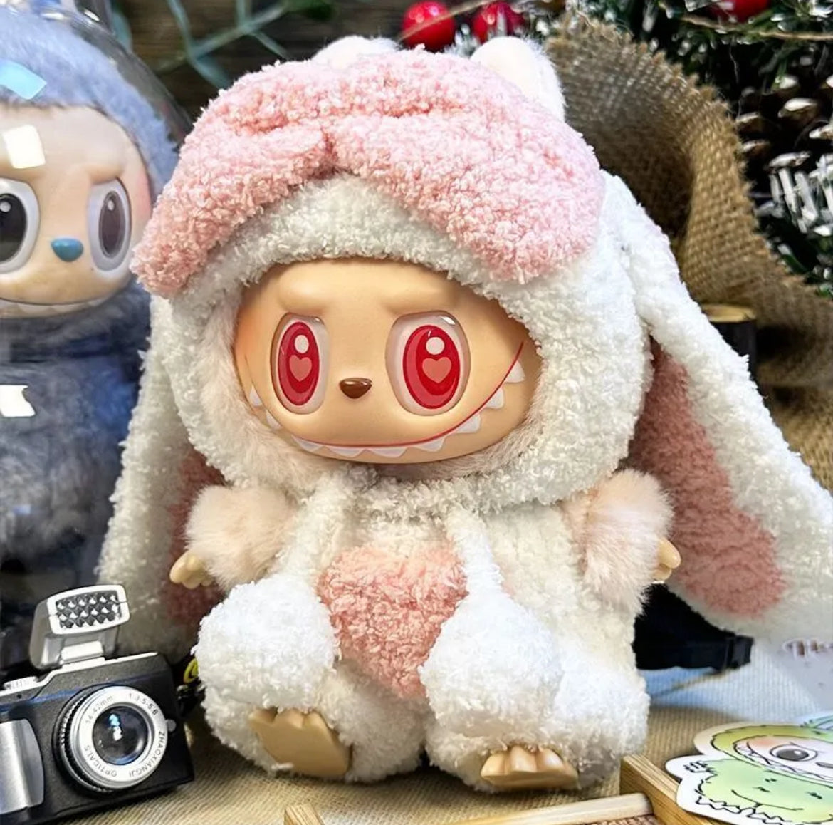 Cute big drop-eared rabbit