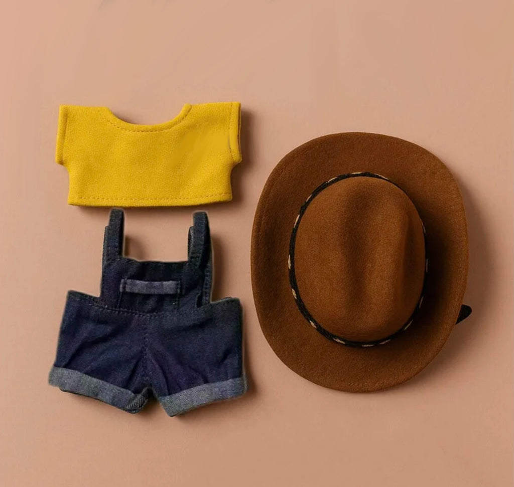 Dark brown denim